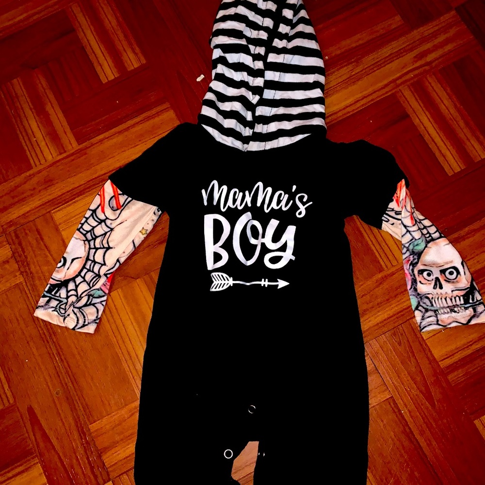 Baby boy mommas boy outfit